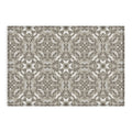 Pimlada Phuapradit Floral Tiles Gray Outdoor Rug