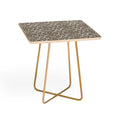 Pimlada Phuapradit Floral Tiles Gray Side Table