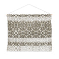 Pimlada Phuapradit Floral Tiles Gray Wall Hanging Landscape