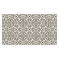 Pimlada Phuapradit Floral Tiles Gray Tablecloth