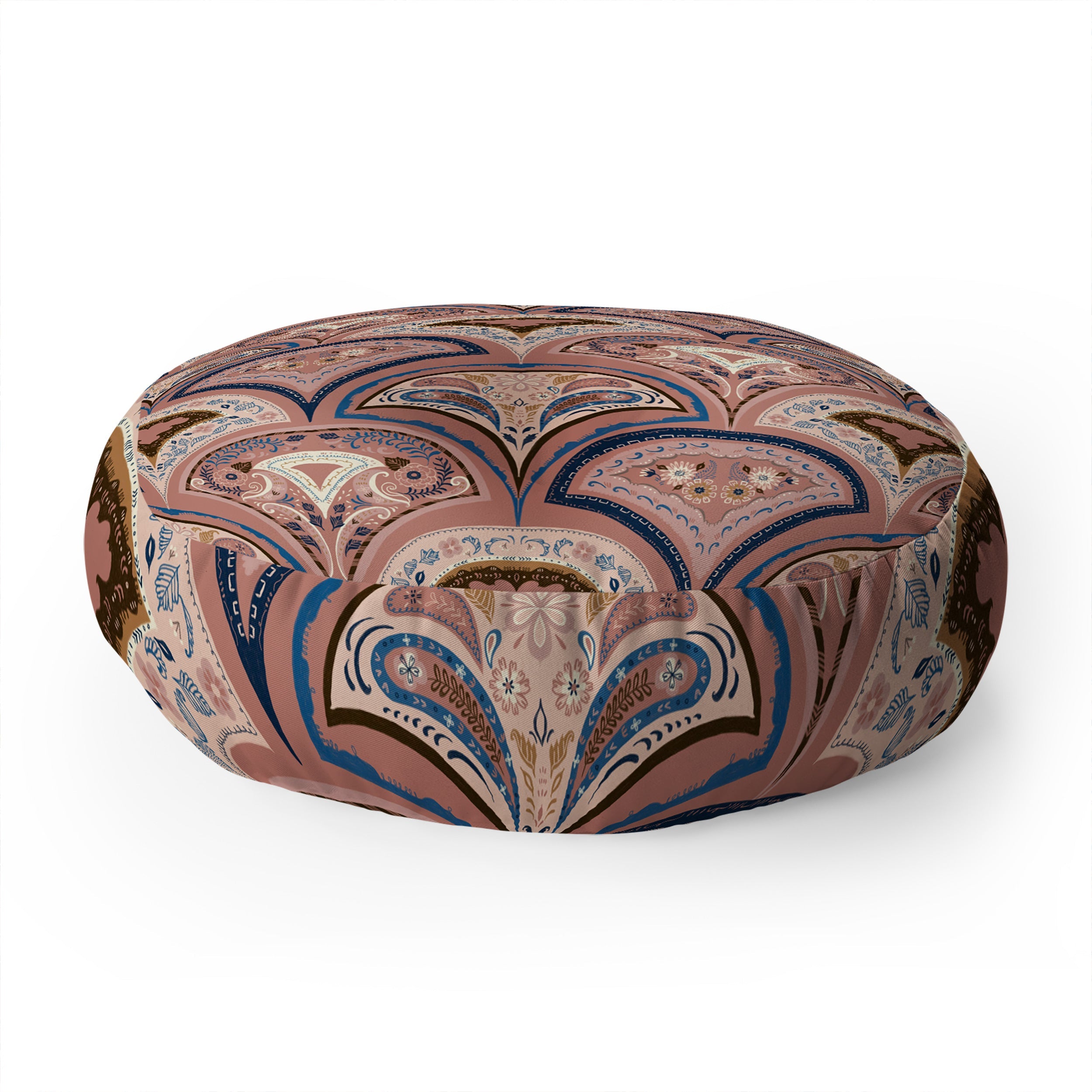 Pimlada Phuapradit Half drop shell shapes Floor Pillow Round