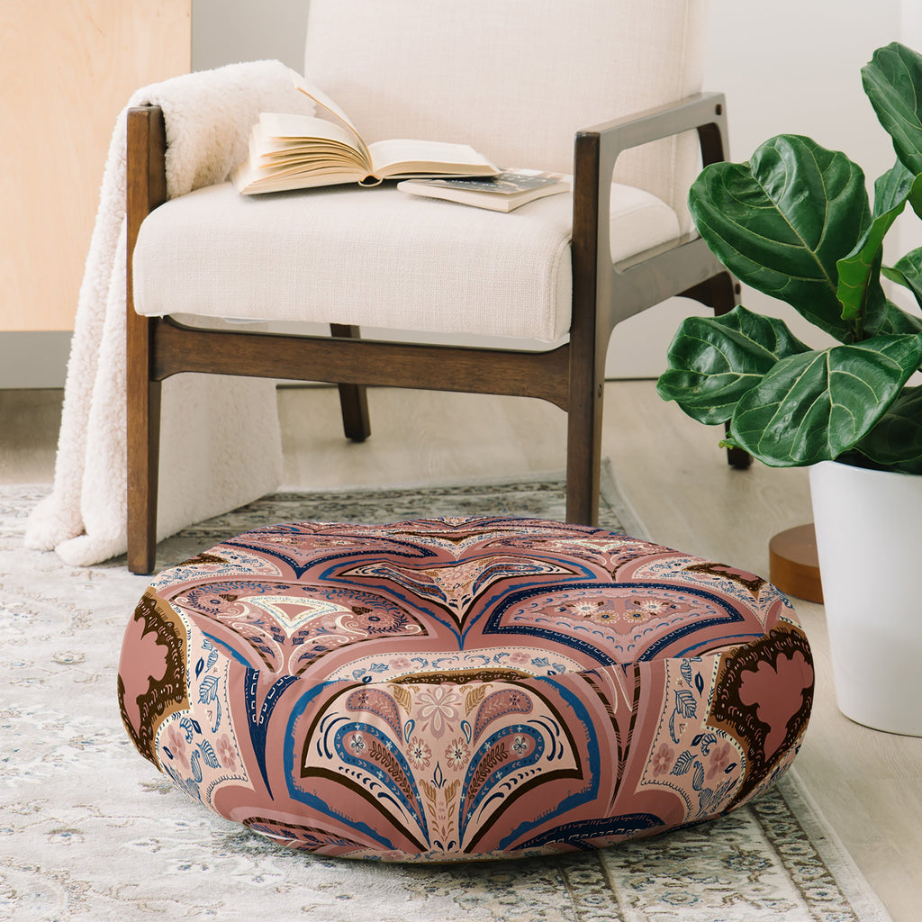 Pimlada Phuapradit Half drop shell shapes Floor Pillow Round
