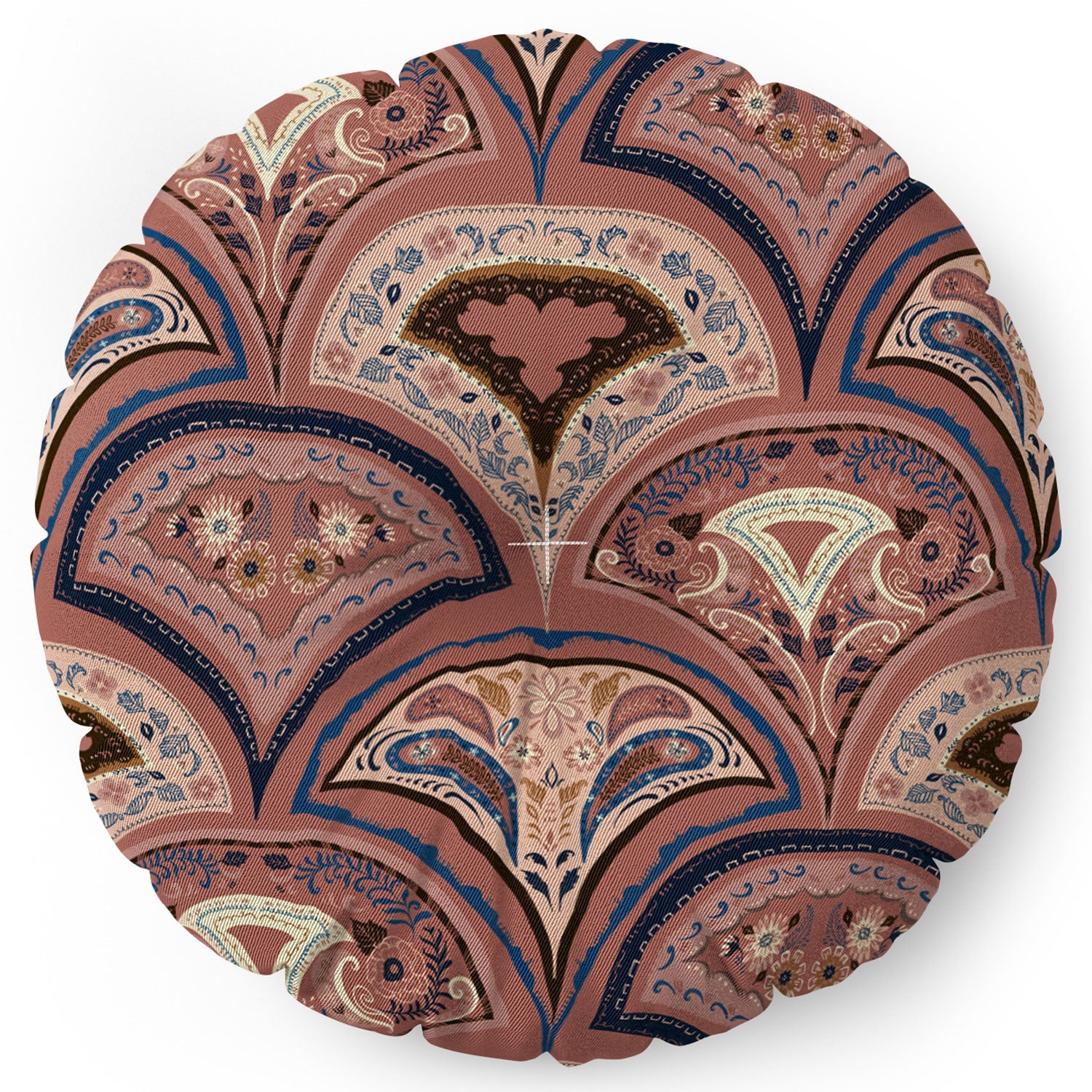 Pimlada Phuapradit Half drop shell shapes Floor Pillow Round