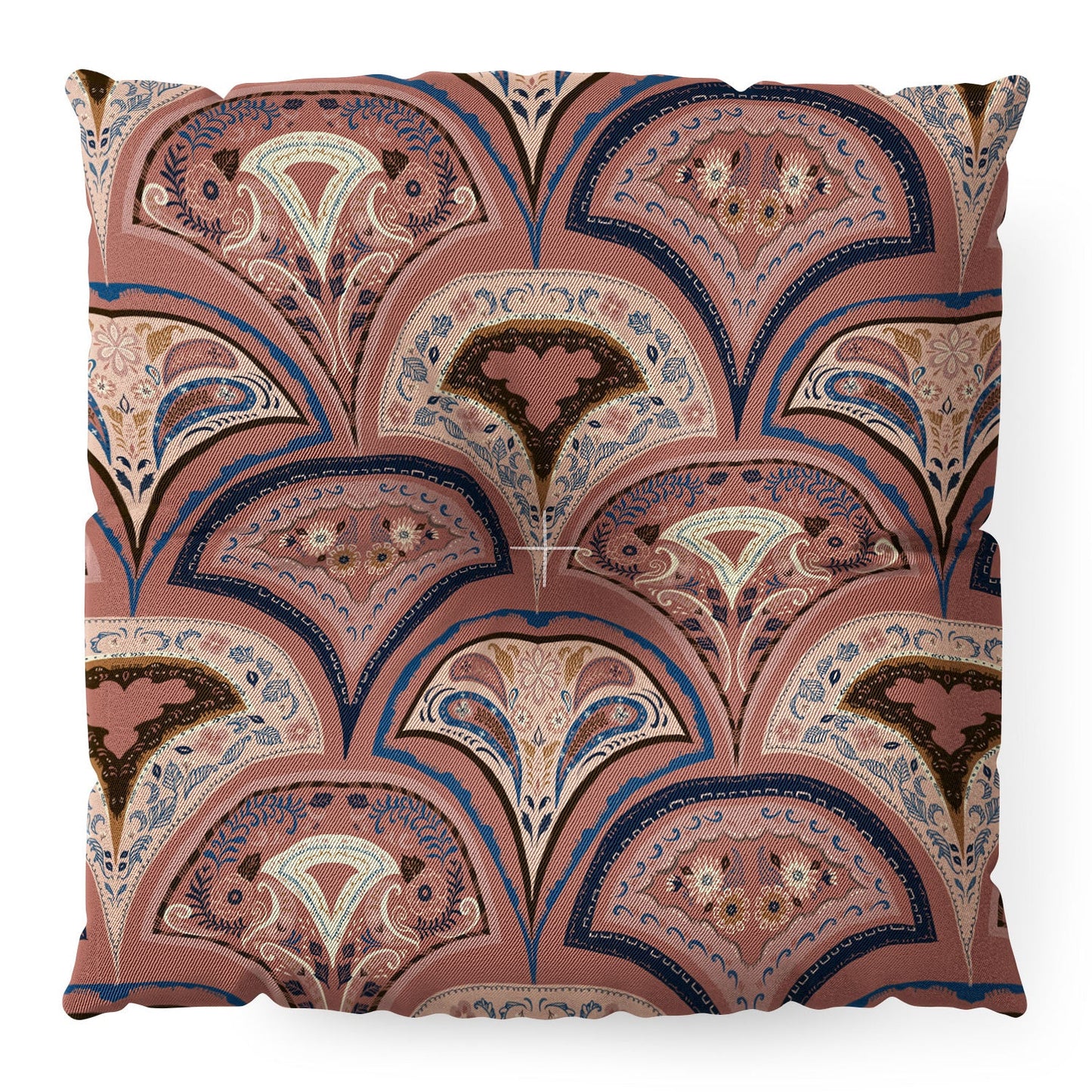 Pimlada Phuapradit Half drop shell shapes Floor Pillow Square