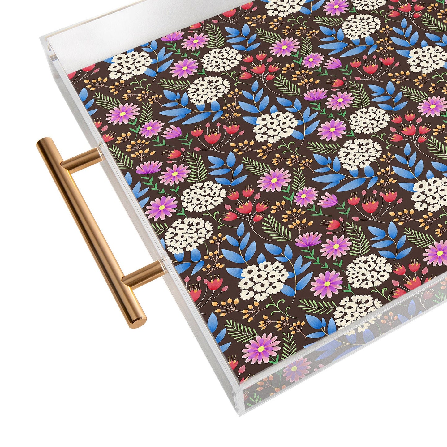 Pimlada Phuapradit Summer Nights Floral Acrylic Tray