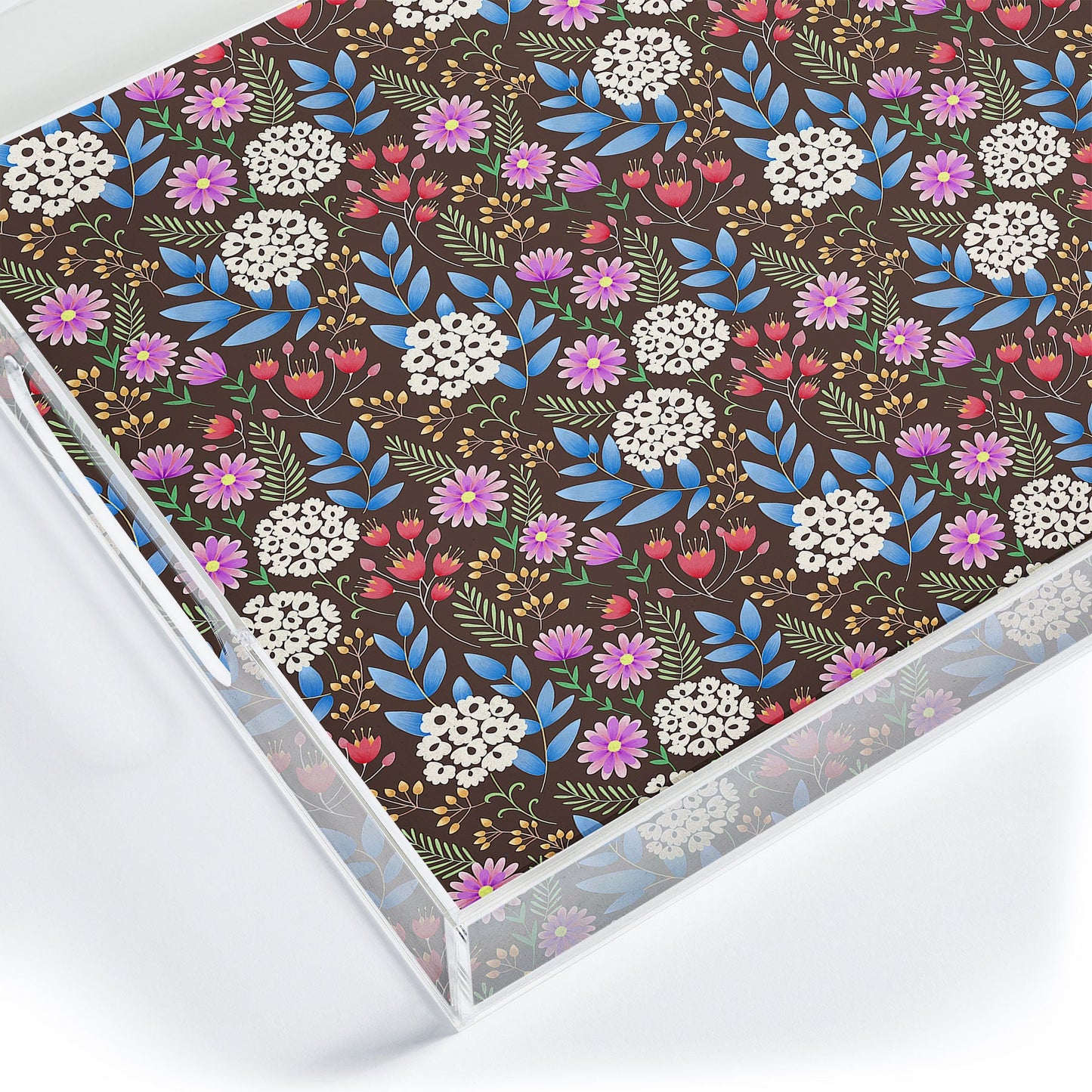 Pimlada Phuapradit Summer Nights Floral Acrylic Tray