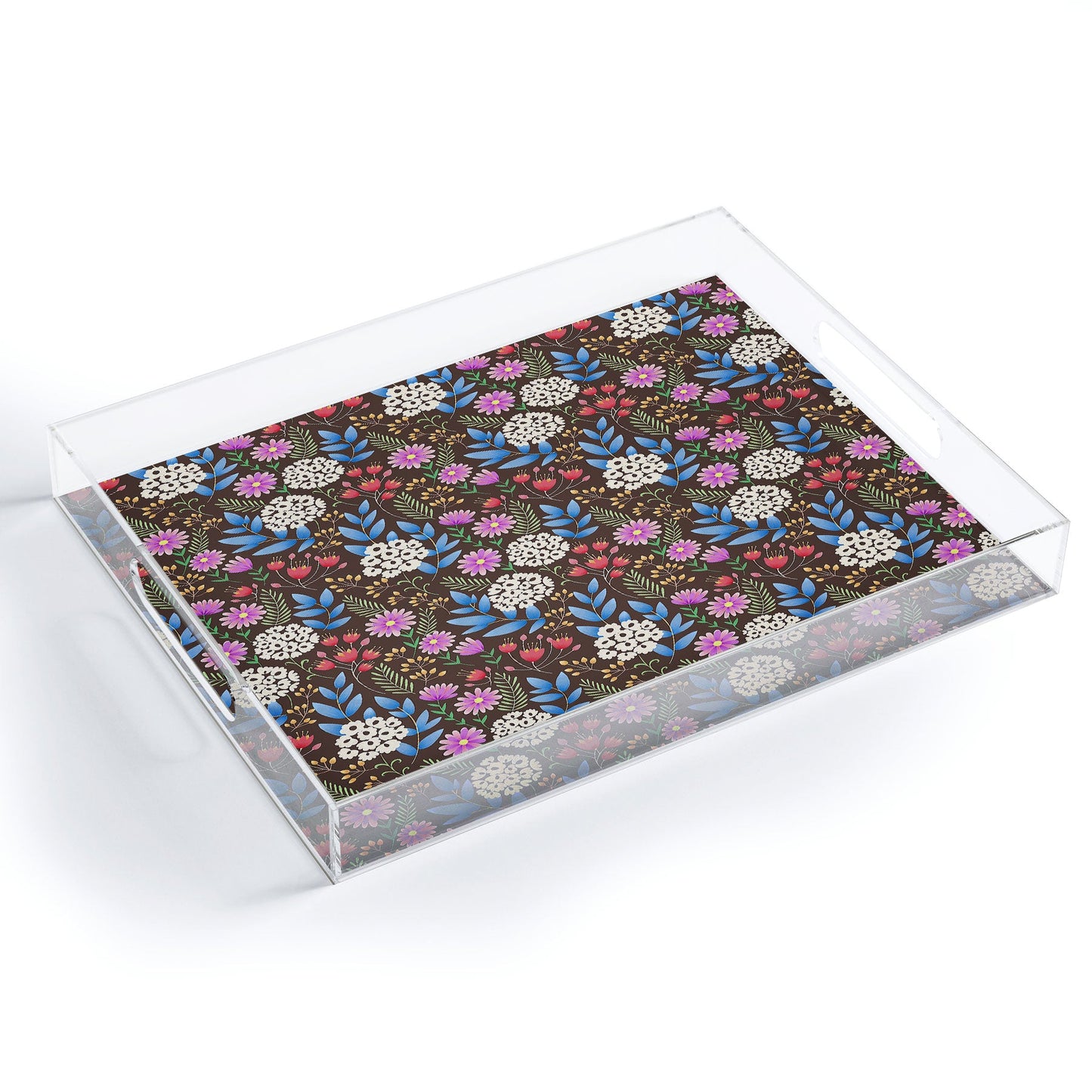 Pimlada Phuapradit Summer Nights Floral Acrylic Tray