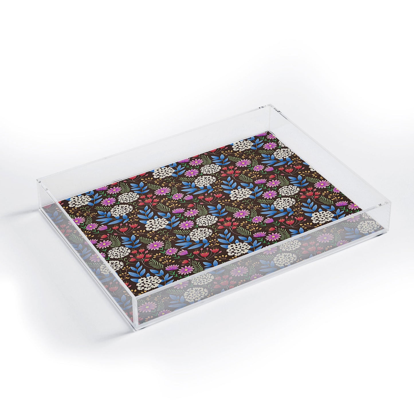 Pimlada Phuapradit Summer Nights Floral Acrylic Tray