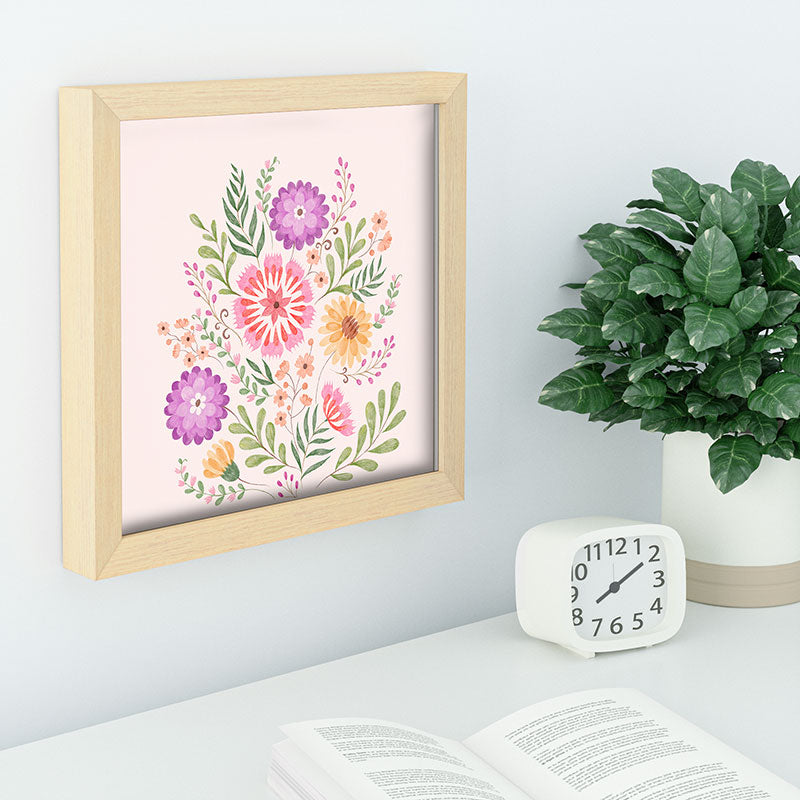 Pimlada Phuapradit Wild Bouquet 1 Recessed Framing Square