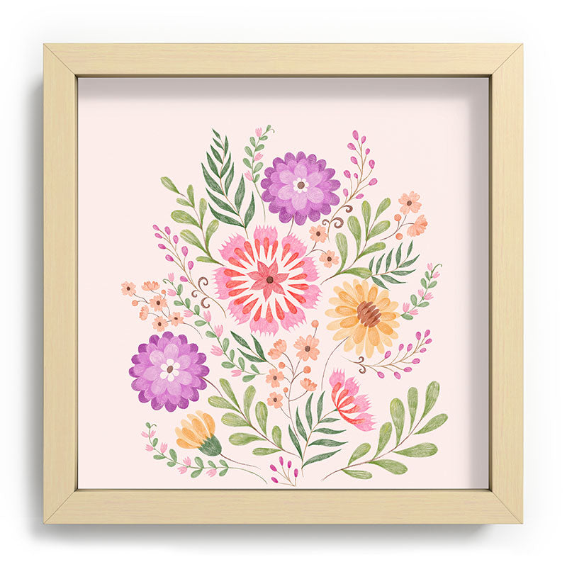 Pimlada Phuapradit Wild Bouquet 1 Recessed Framing Square