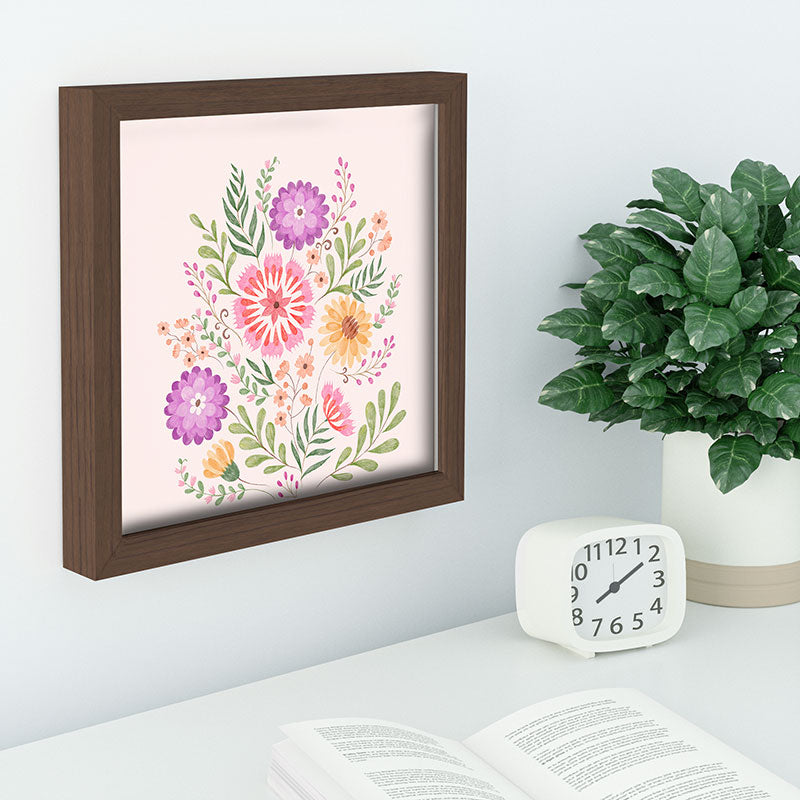 Pimlada Phuapradit Wild Bouquet 1 Recessed Framing Square
