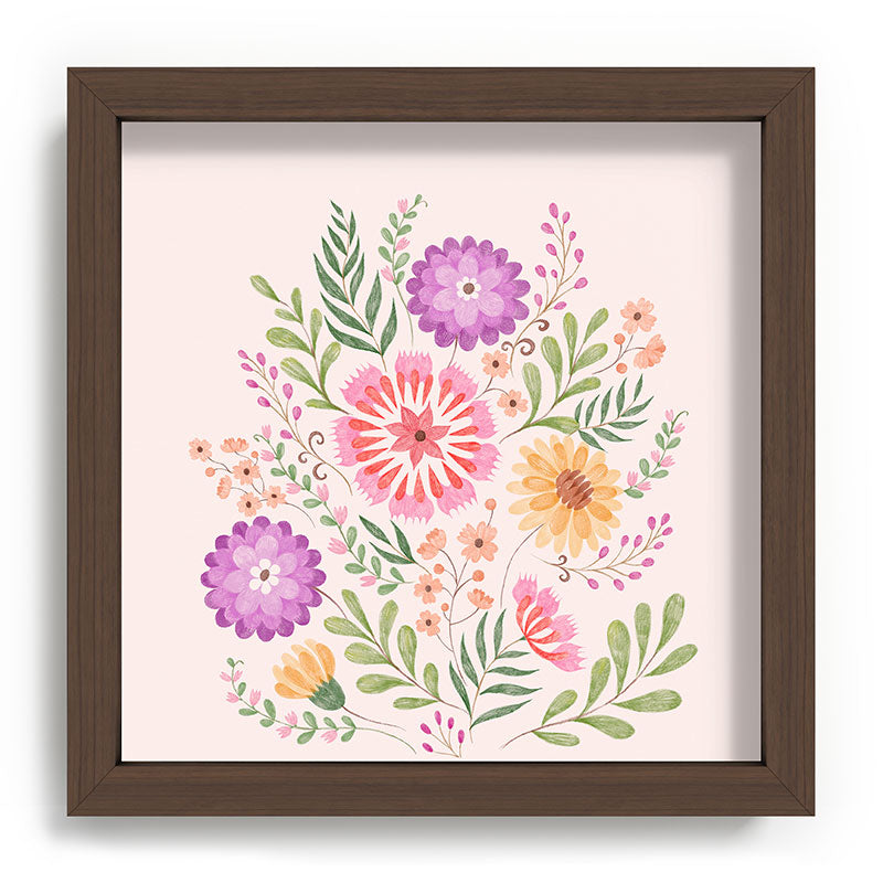 Pimlada Phuapradit Wild Bouquet 1 Recessed Framing Square