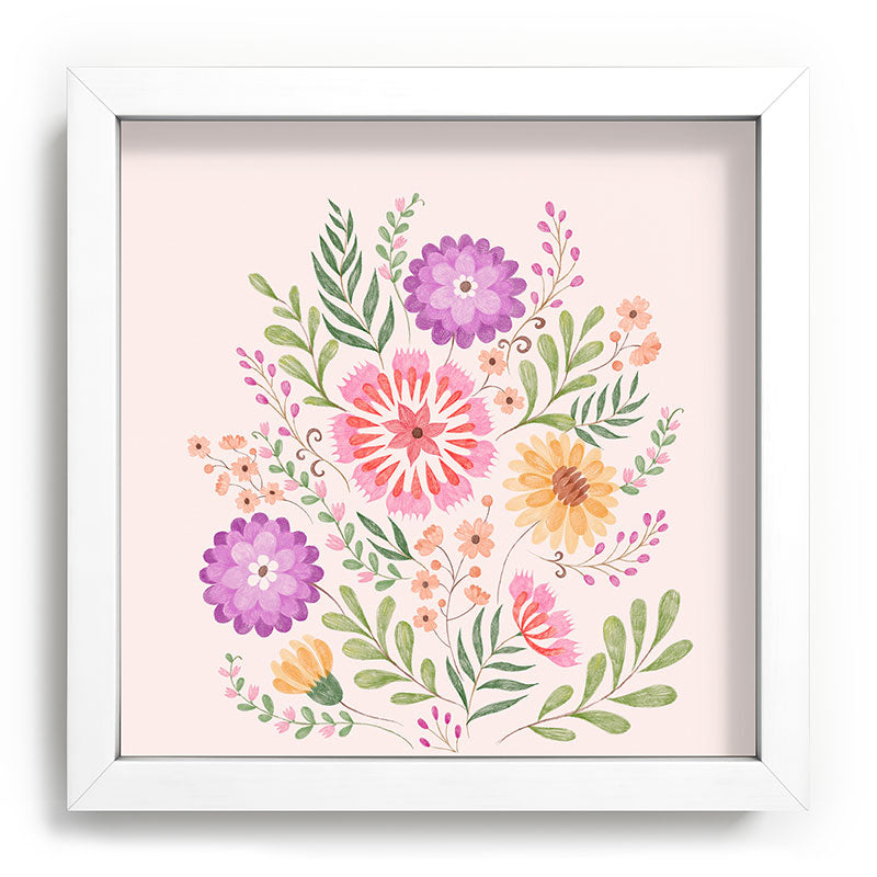 Pimlada Phuapradit Wild Bouquet 1 Recessed Framing Square