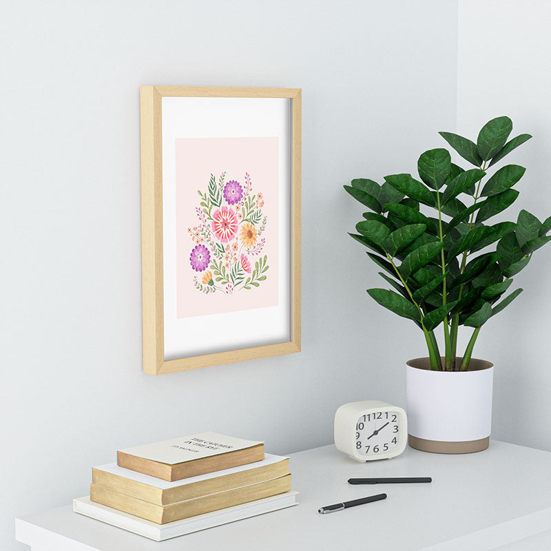 Pimlada Phuapradit Wild Bouquet 1 Recessed Framing Rectangle