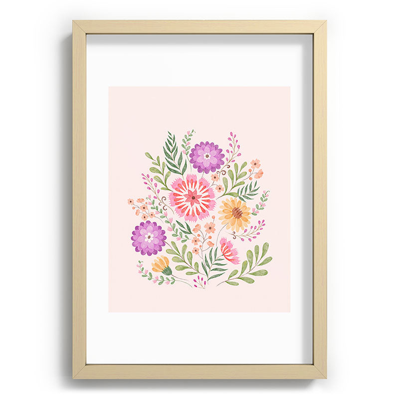 Pimlada Phuapradit Wild Bouquet 1 Recessed Framing Rectangle