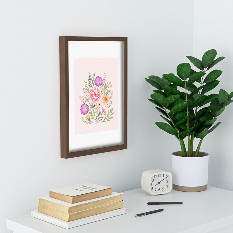 Pimlada Phuapradit Wild Bouquet 1 Recessed Framing Rectangle