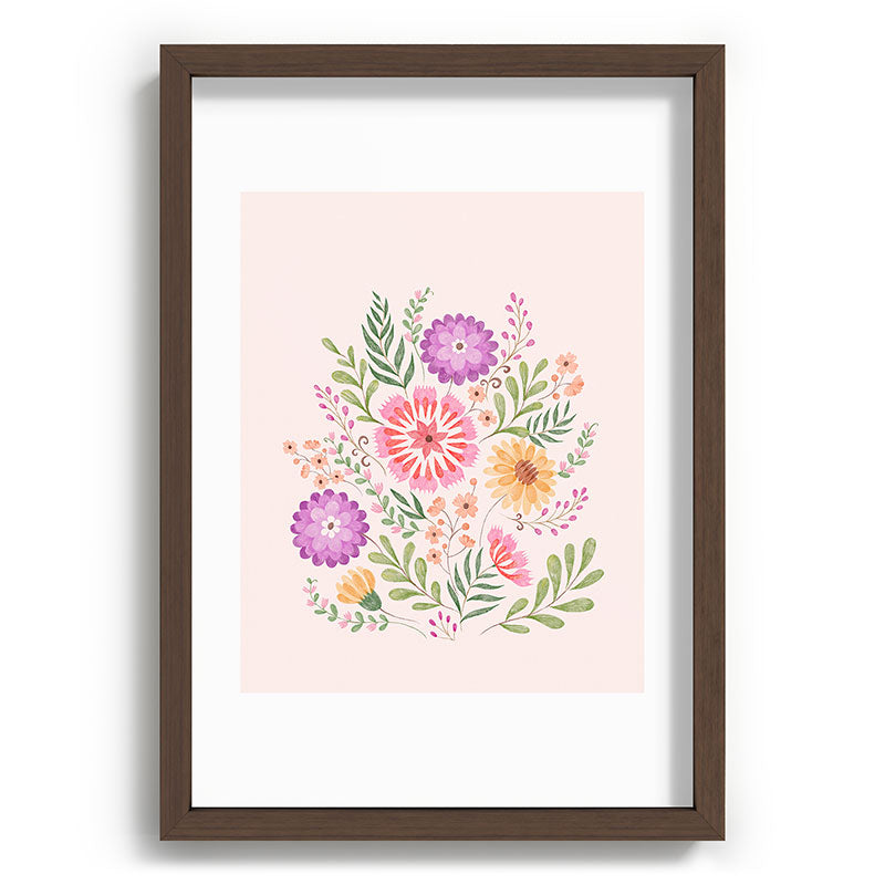 Pimlada Phuapradit Wild Bouquet 1 Recessed Framing Rectangle