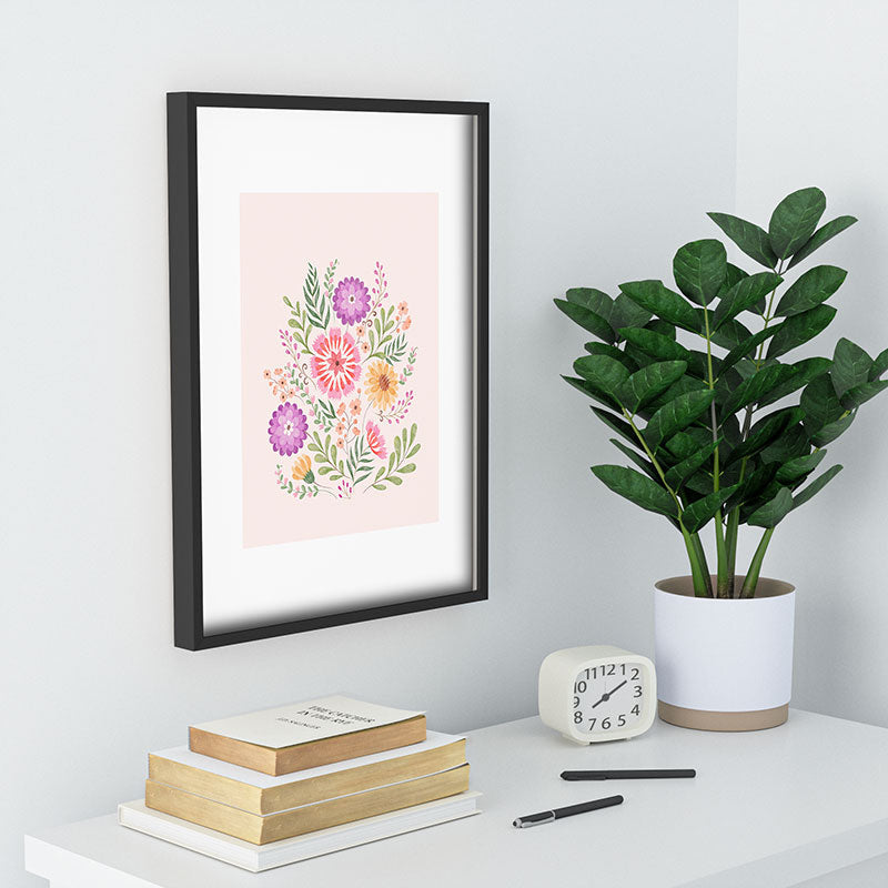Pimlada Phuapradit Wild Bouquet 1 Recessed Framing Rectangle