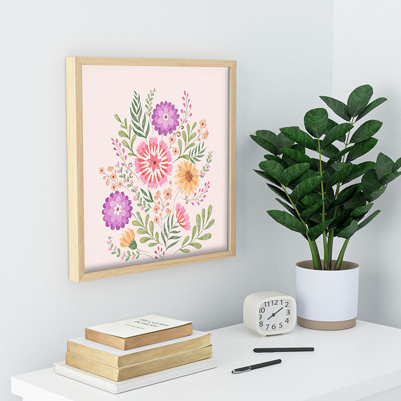 Pimlada Phuapradit Wild Bouquet 1 Recessed Framing Square
