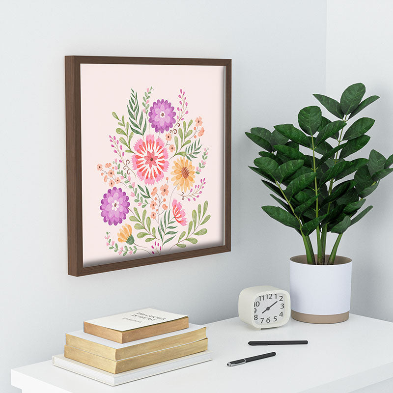Pimlada Phuapradit Wild Bouquet 1 Recessed Framing Square