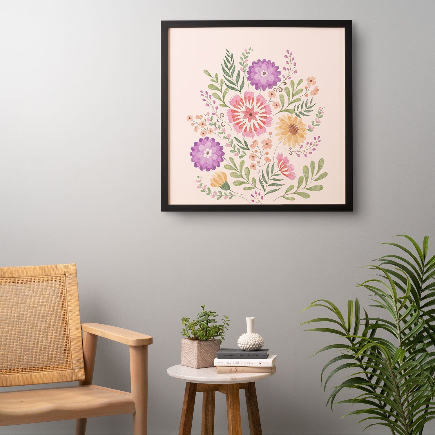 Pimlada Phuapradit Wild Bouquet 1 Framed Wall Art