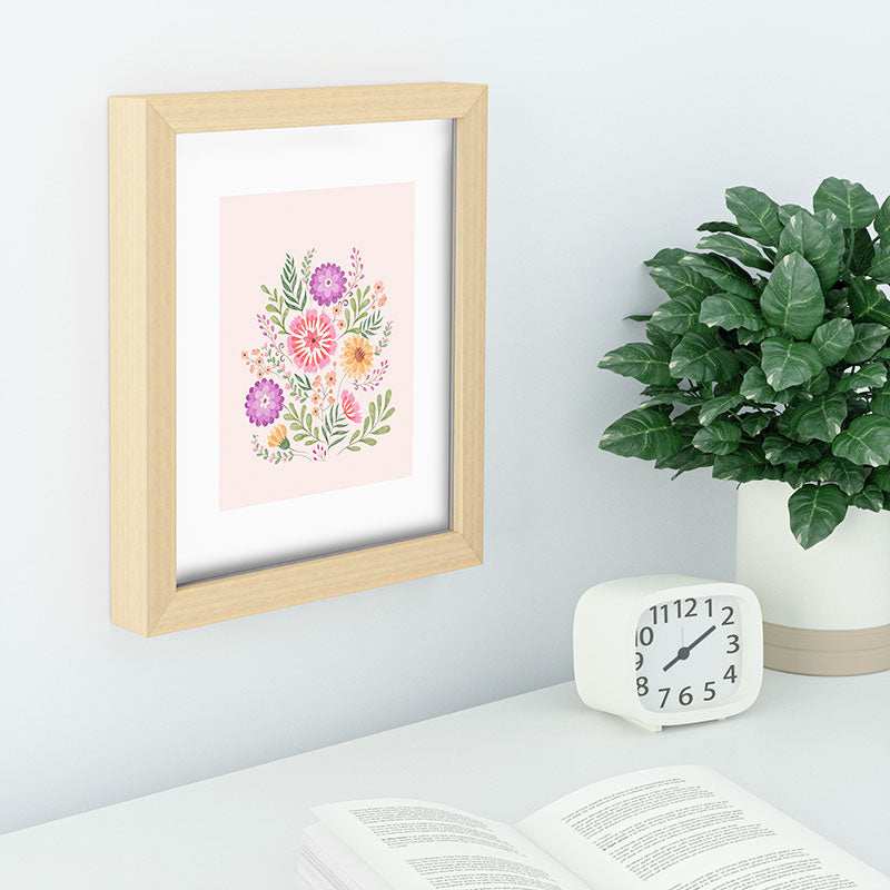 Pimlada Phuapradit Wild Bouquet 1 Recessed Framing Rectangle