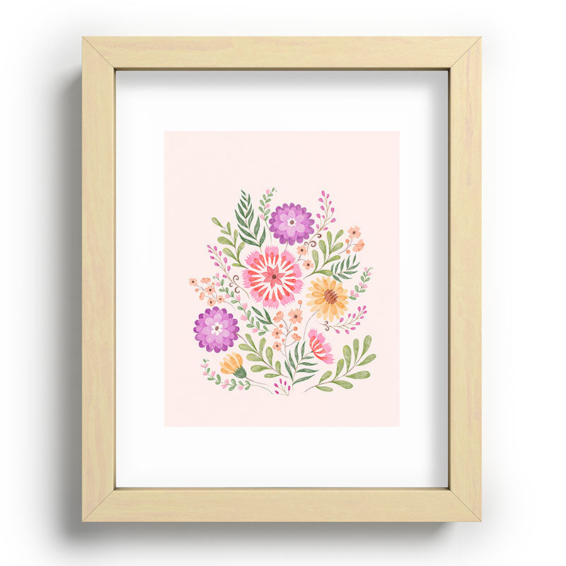 Pimlada Phuapradit Wild Bouquet 1 Recessed Framing Rectangle