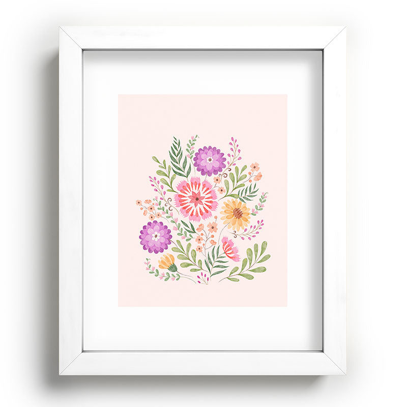 Pimlada Phuapradit Wild Bouquet 1 Recessed Framing Rectangle