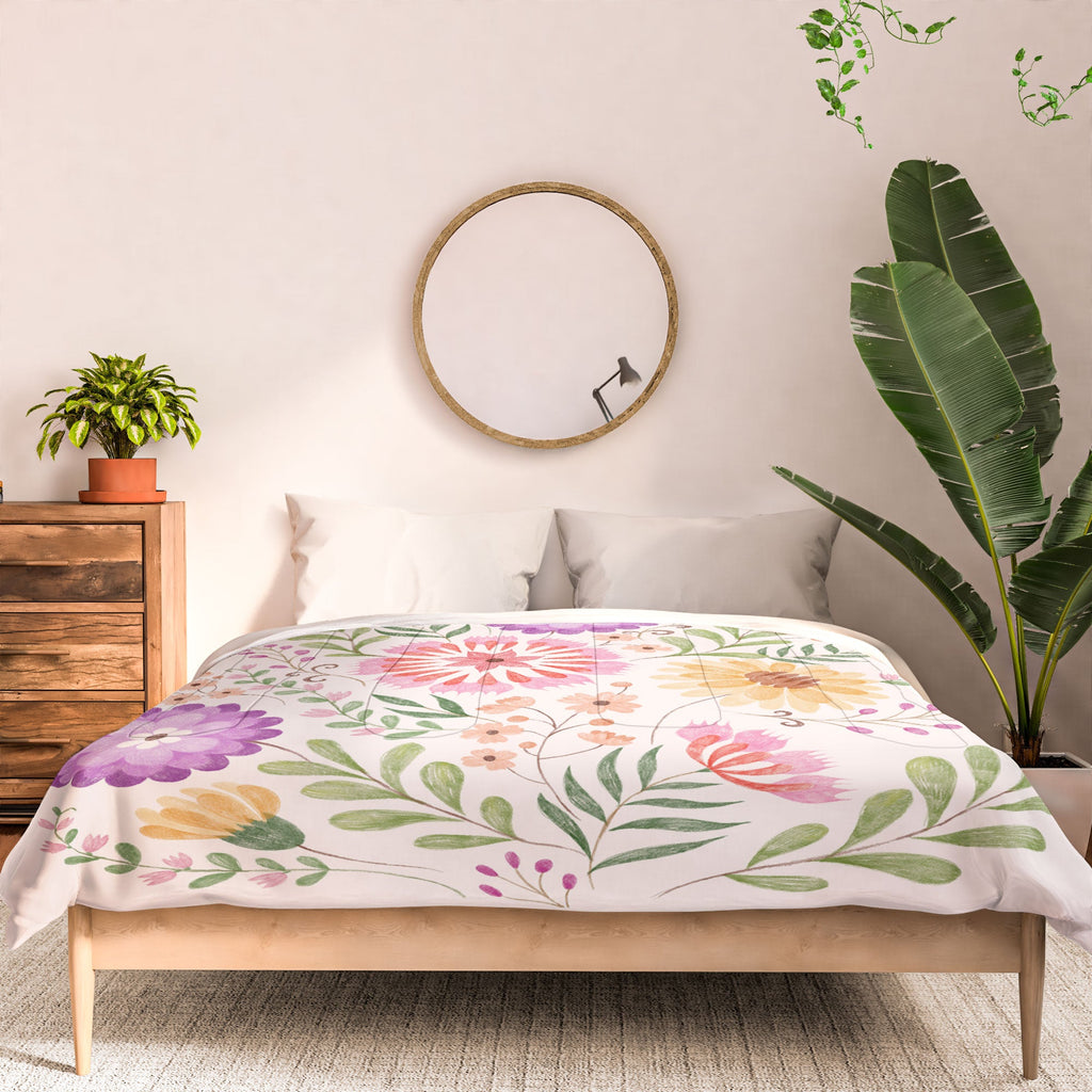 Pimlada Phuapradit Wild Bouquet 1 Comforter