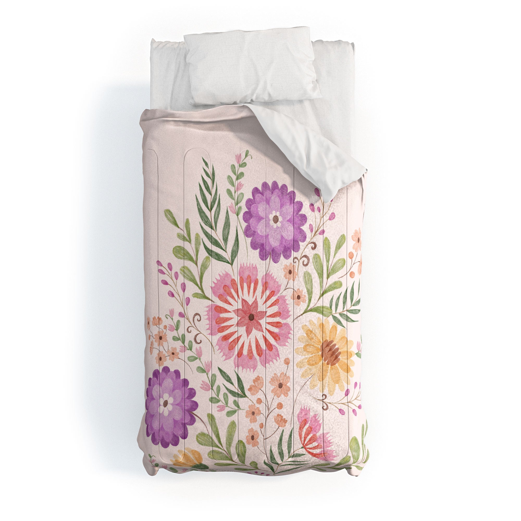 Pimlada Phuapradit Wild Bouquet 1 Comforter