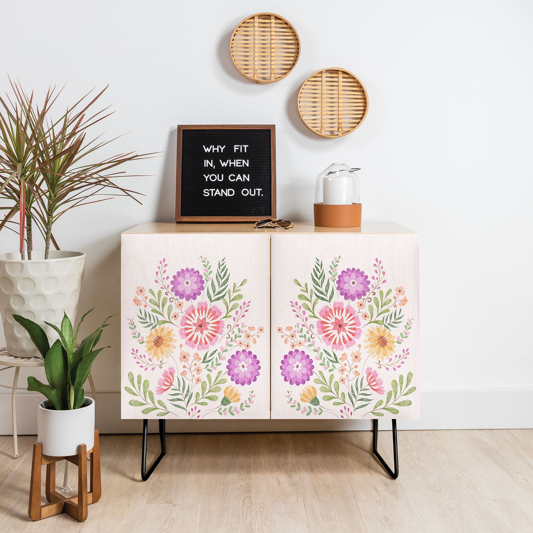 Pimlada Phuapradit Wild Bouquet 1 Credenza