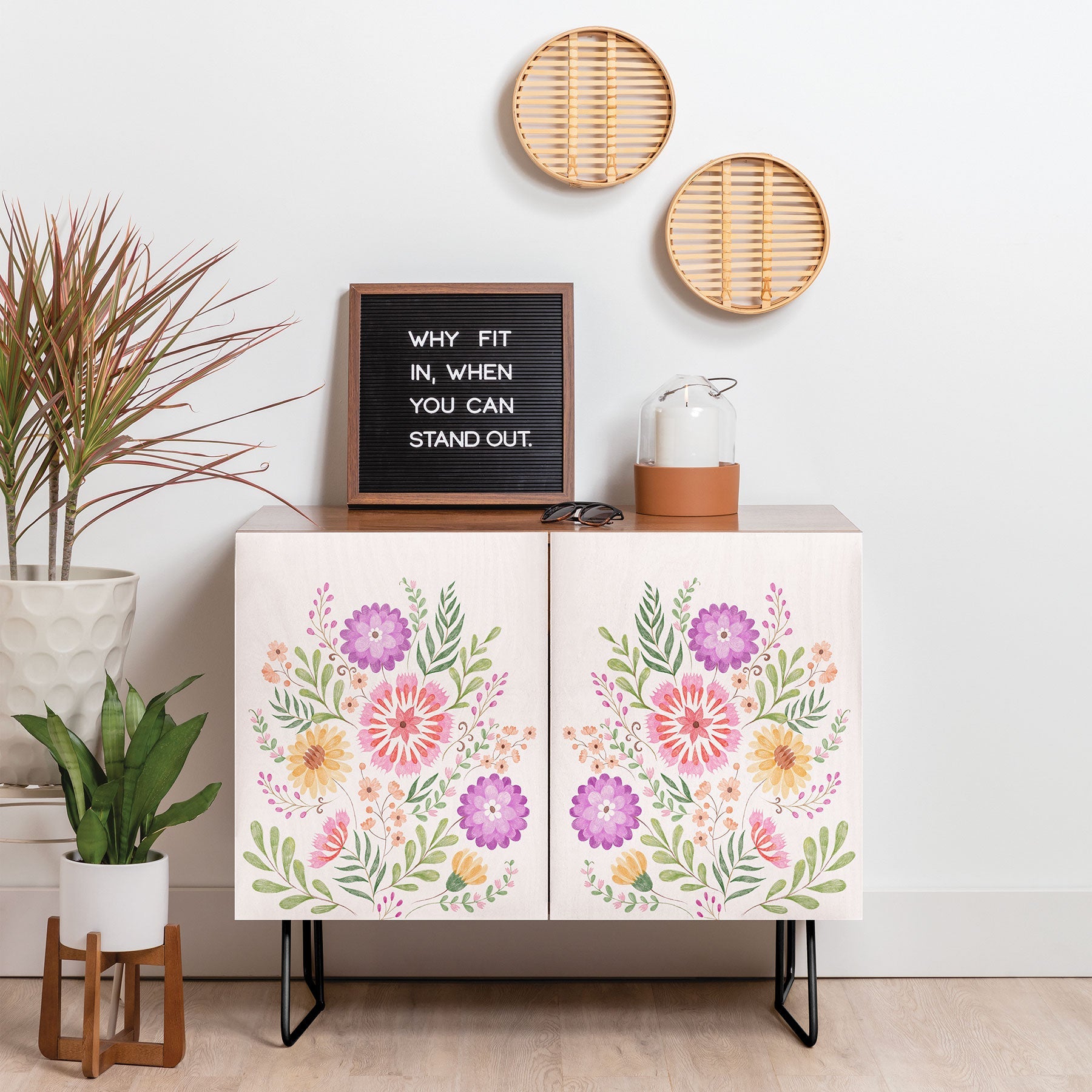 Pimlada Phuapradit Wild Bouquet 1 Credenza