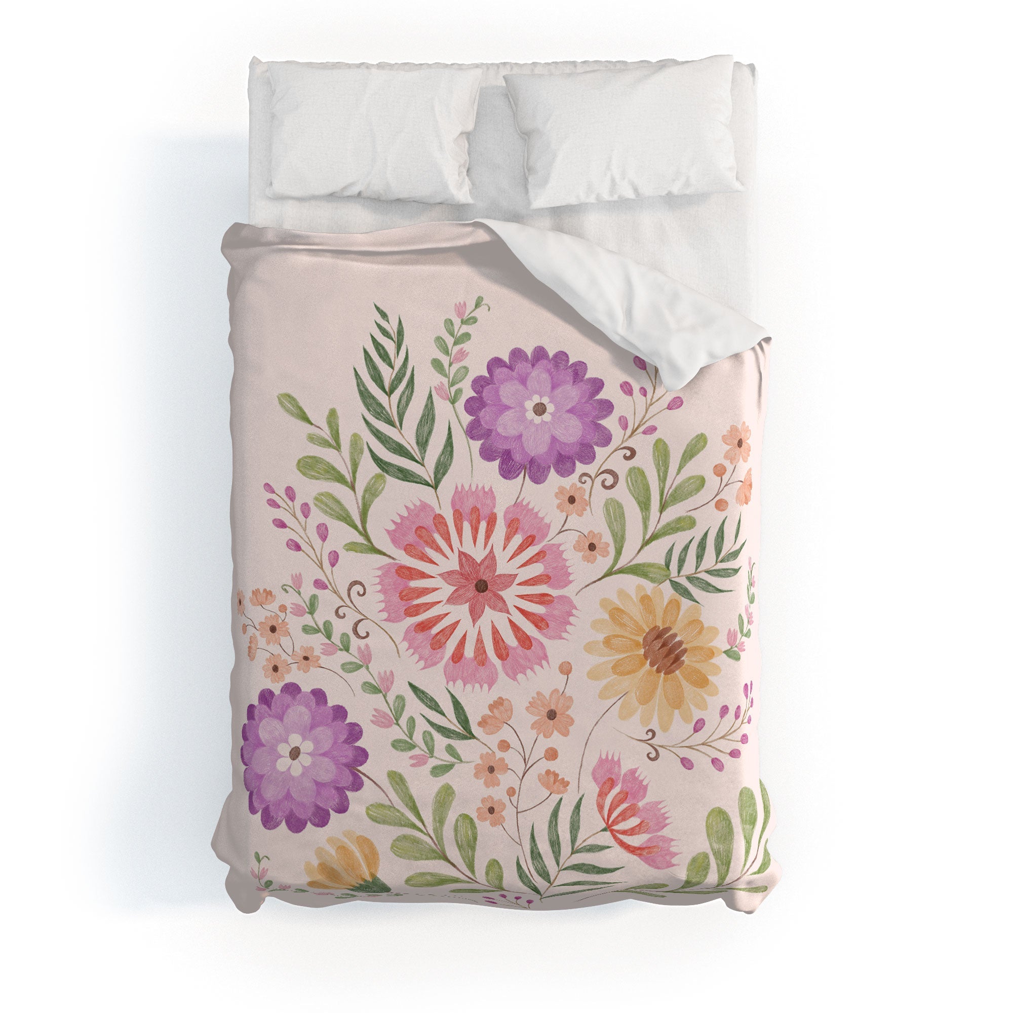 Pimlada Phuapradit Wild Bouquet 1 Duvet Cover