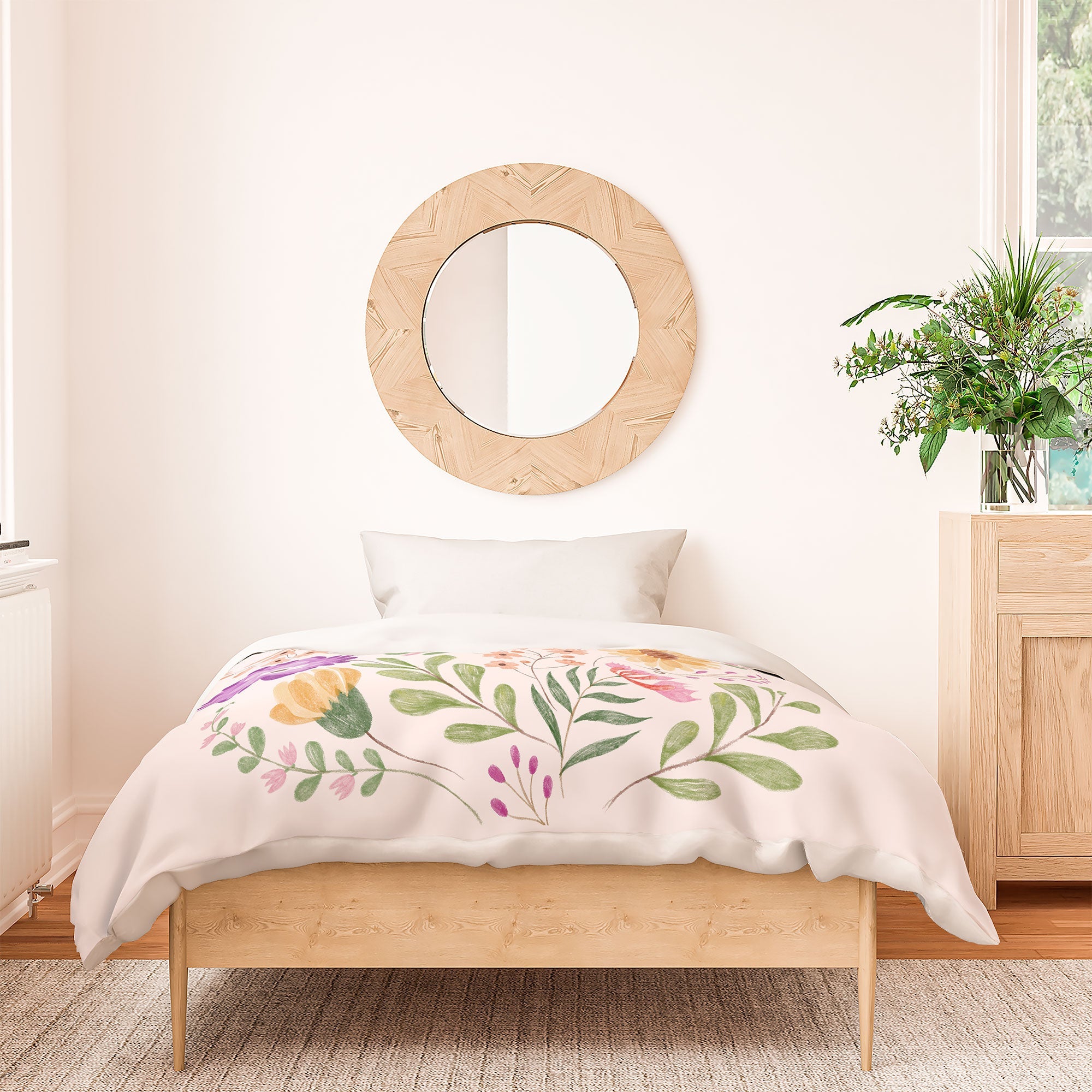Pimlada Phuapradit Wild Bouquet 1 Duvet Cover