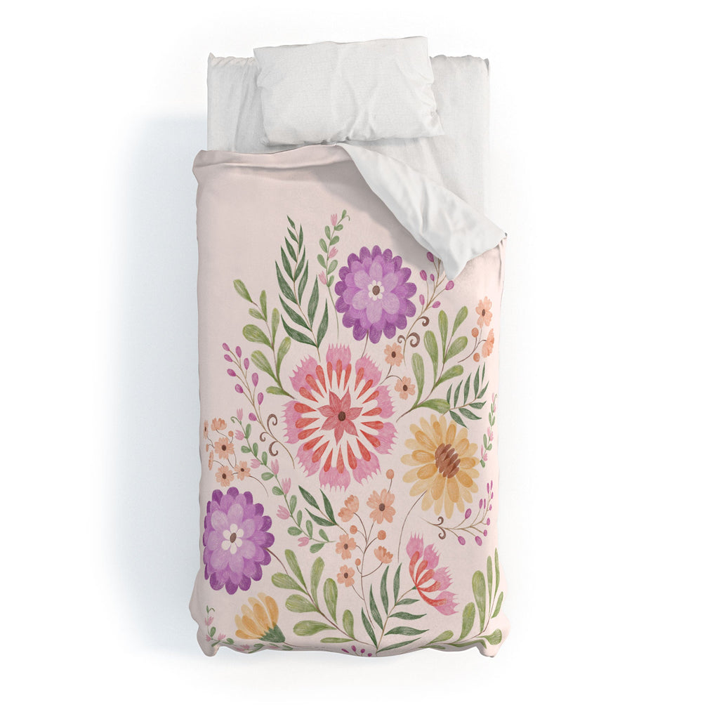 Pimlada Phuapradit Wild Bouquet 1 Duvet Cover