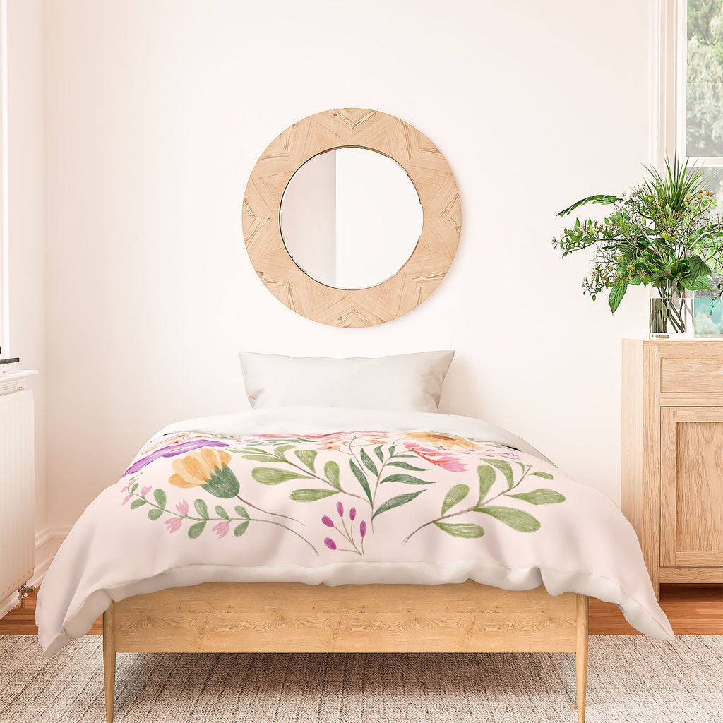 Pimlada Phuapradit Wild Bouquet 1 Duvet Cover