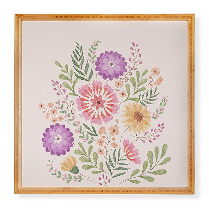 Pimlada Phuapradit Wild Bouquet 1 Framed Wall Art