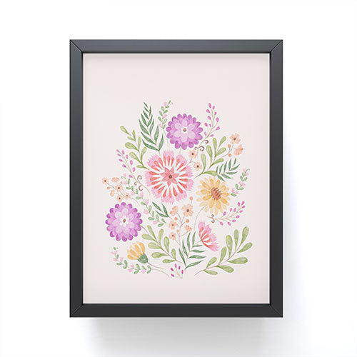 Pimlada Phuapradit Wild Bouquet 1 Framed Mini Art Print