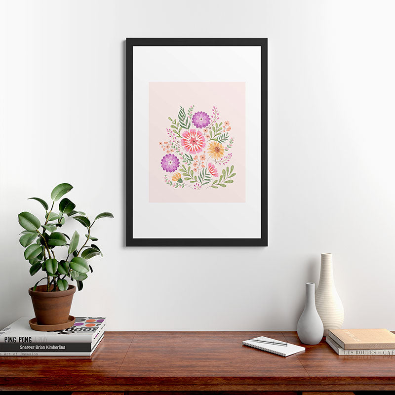 Pimlada Phuapradit Wild Bouquet 1 Framed Art Print