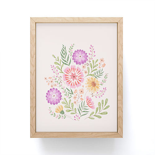 Pimlada Phuapradit Wild Bouquet 1 Framed Mini Art Print