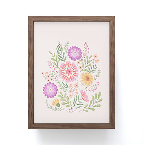 Pimlada Phuapradit Wild Bouquet 1 Framed Mini Art Print