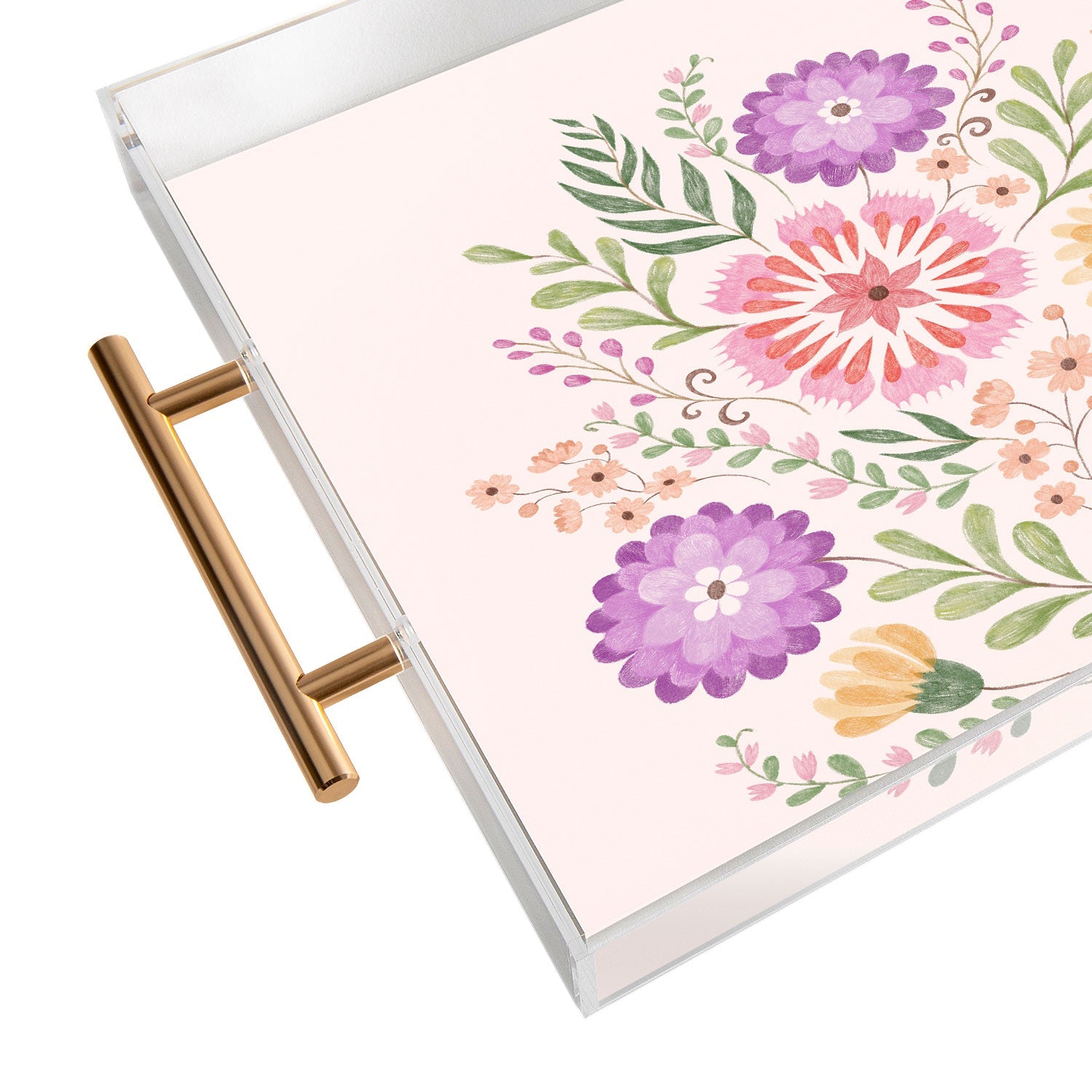 Pimlada Phuapradit Wild Bouquet 1 Acrylic Tray