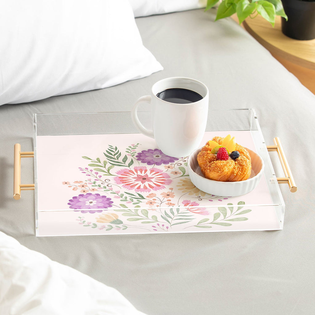 Pimlada Phuapradit Wild Bouquet 1 Acrylic Tray