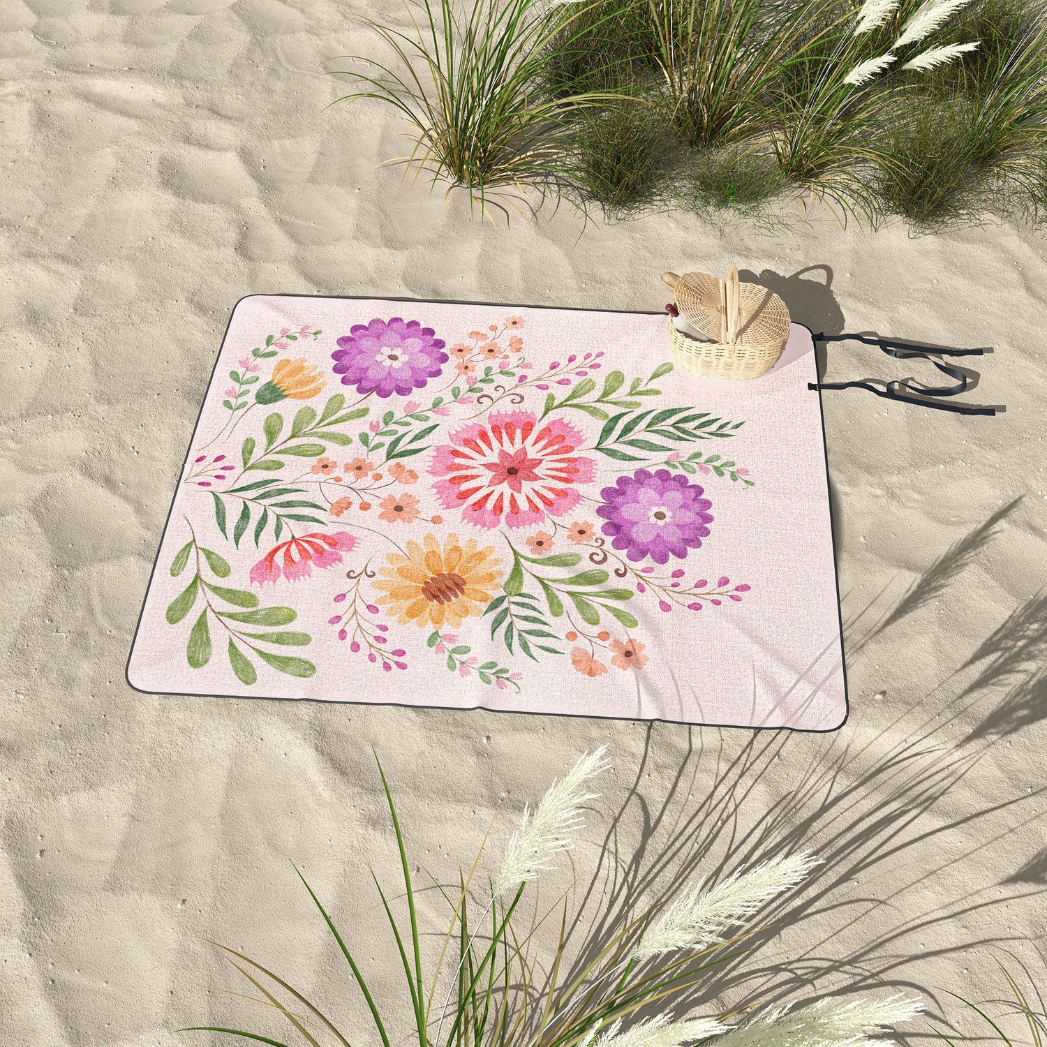 Pimlada Phuapradit Wild Bouquet 1 Picnic Blanket
