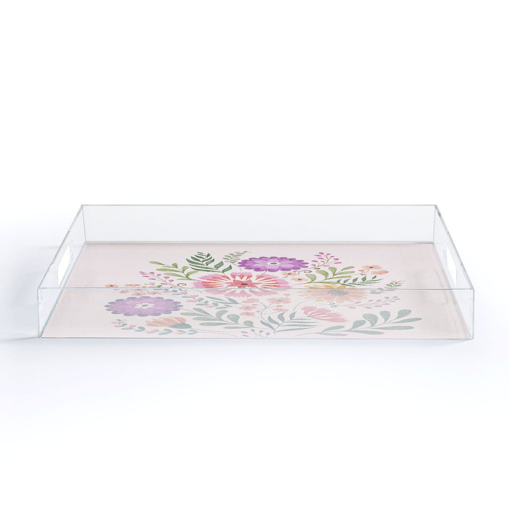 Pimlada Phuapradit Wild Bouquet 1 Acrylic Tray