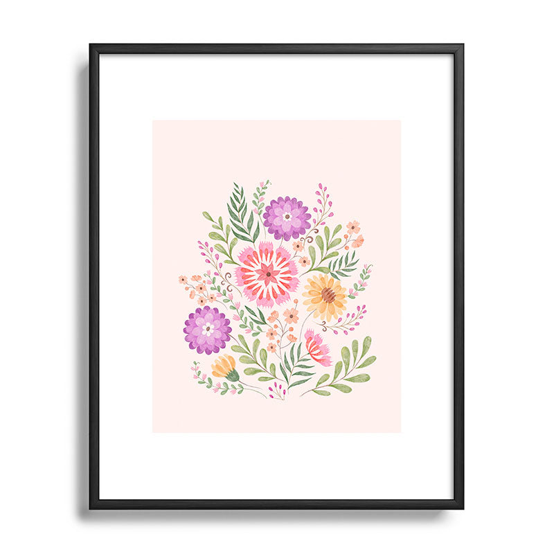 Pimlada Phuapradit Wild Bouquet 1 Metal Framed Art Print