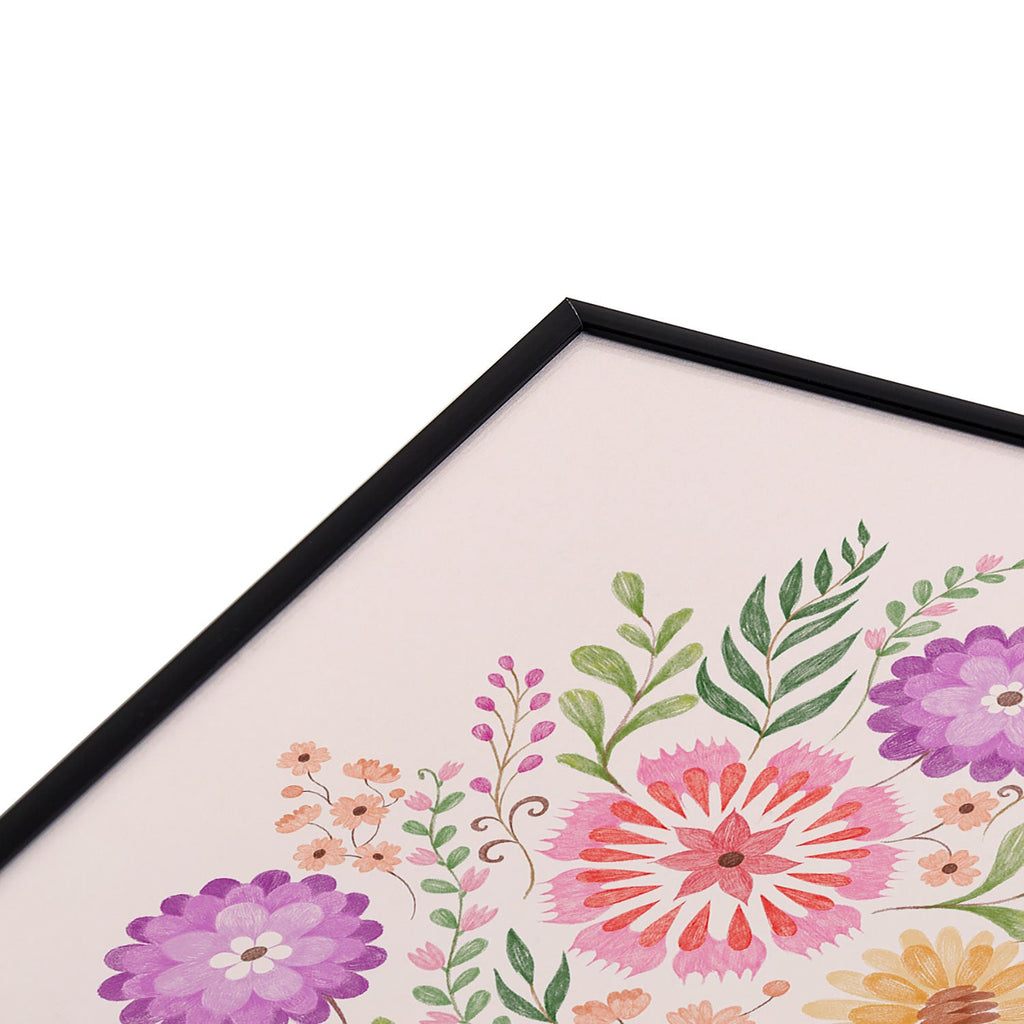 Pimlada Phuapradit Wild Bouquet 1 Square Metal Framed Art Print