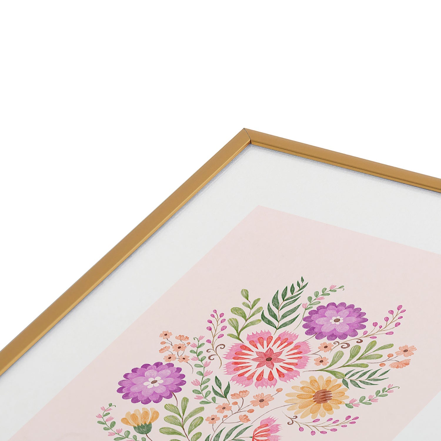Pimlada Phuapradit Wild Bouquet 1 Metal Framed Art Print