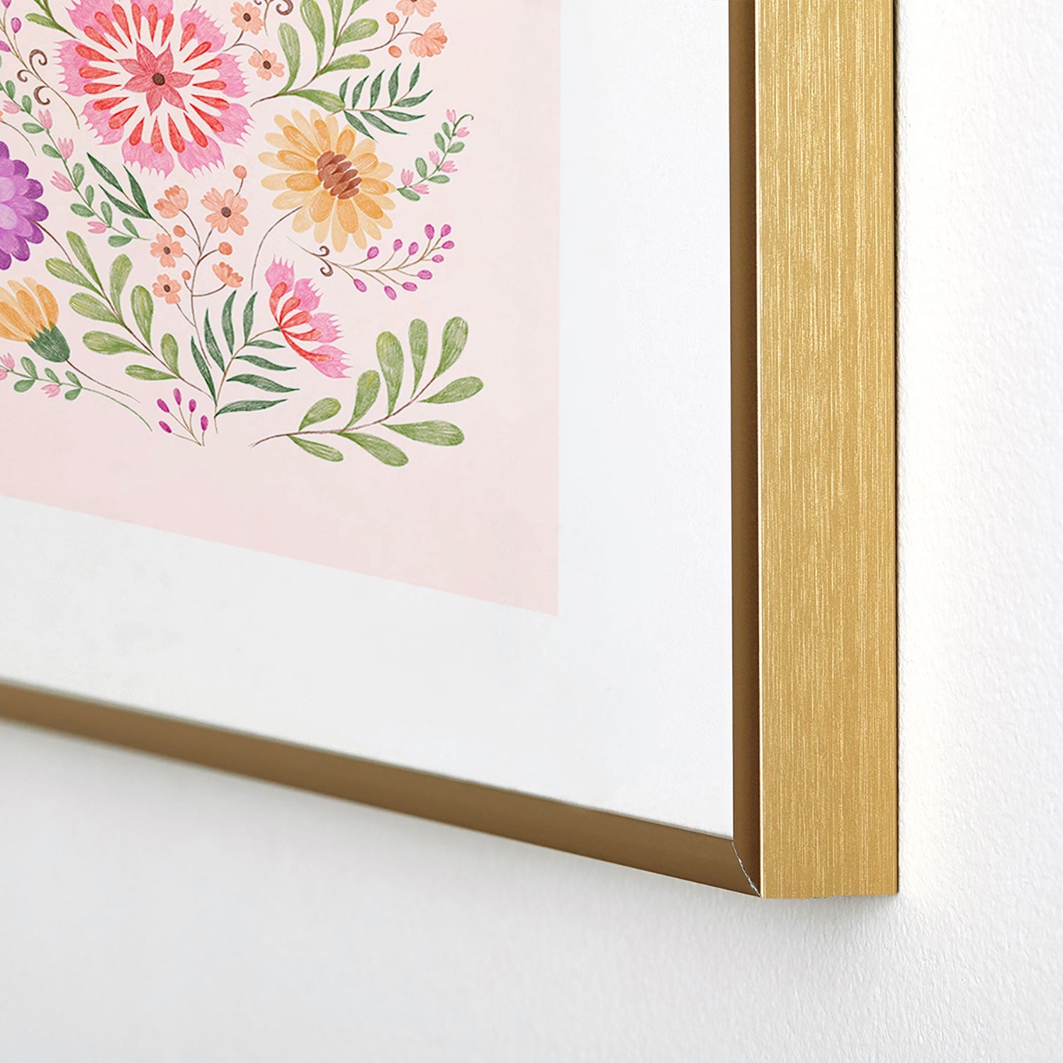 Pimlada Phuapradit Wild Bouquet 1 Metal Framed Art Print