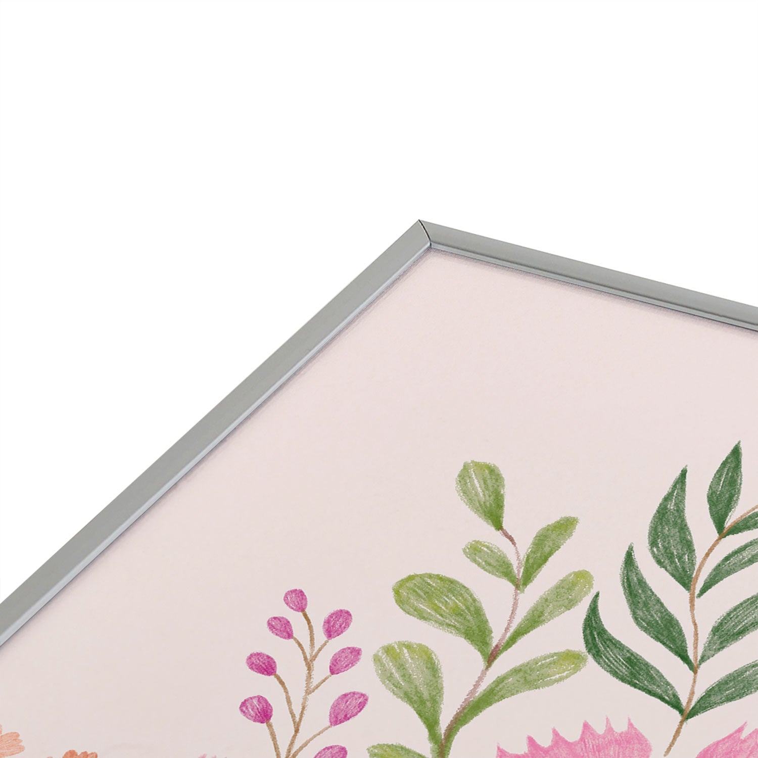 Pimlada Phuapradit Wild Bouquet 1 Square Metal Framed Art Print